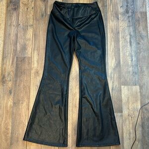 Jolie and joy size medium look like leather flare pants